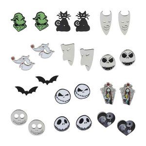 Nightmare Before Christmas Stud Earring Gift Set - 12 Day Mystery Box Pack